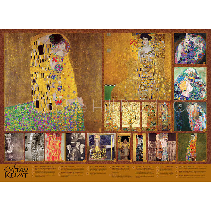 Cobble Hill Puzzles 1000 pcs - The Golden Age of Klimt