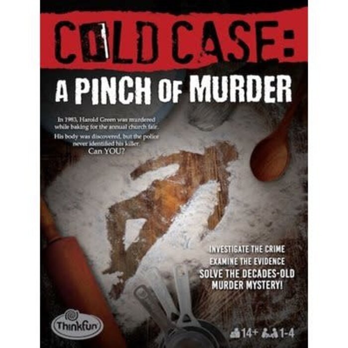 Thinkfun Games Cold Case: Pinch of Murder