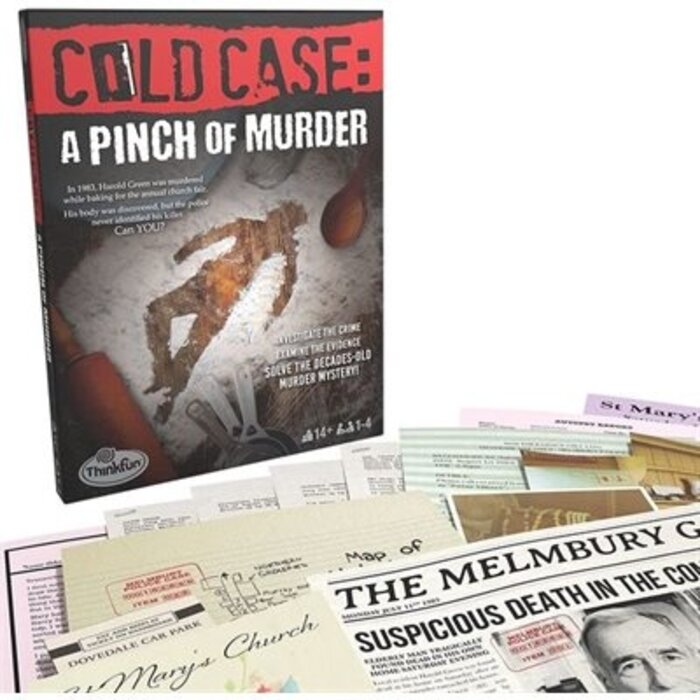Thinkfun Games Cold Case: Pinch of Murder