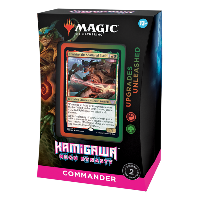 Wizards of the Coast Magic The Gathering TCG Kamigawa Neon Dynasty Commander Deck