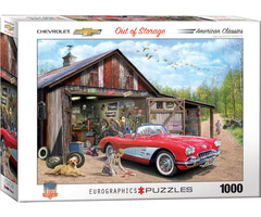 Eurographics 1000 pcs - Out of Storage, 1959 Corvette