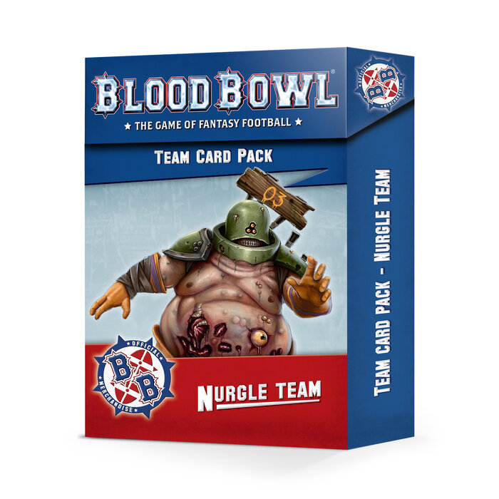 Games Workshop Blood Bowl: Nurgle Team Card Pack