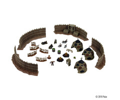 Wizkids/NECA LLC Pathfinder Battles: Premium Painted Miniature Set - Legendary Adventures Goblin Village