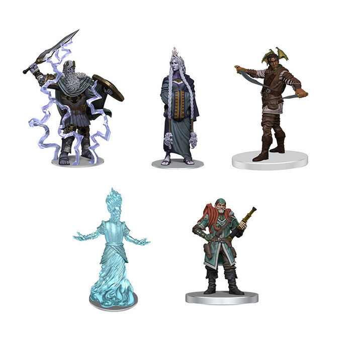 Wizkids/NECA LLC D&D Icons of the Realms: Storm King's Thunder - Collection Box 1 Premium Painted Miniatures