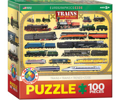 Eurographics 100 pcs - Trains