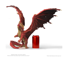 Wizkids/NECA LLC D&D Icons of the Realms - Balagos: Ancient Red Dragon