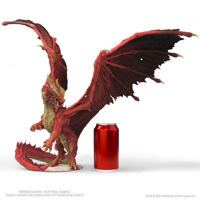 Wizkids/NECA LLC D&D Icons of the Realms - Balagos: Ancient Red Dragon