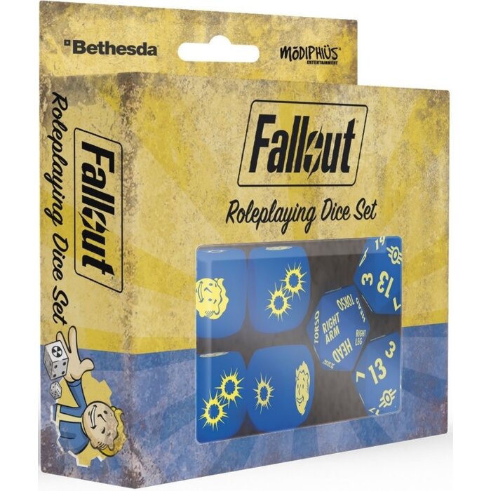 Modiphius Fallout RPG: Dice Set
