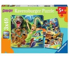 Ravensburger 3x49 pcs - Scooby-Doo! 3 Fright Night