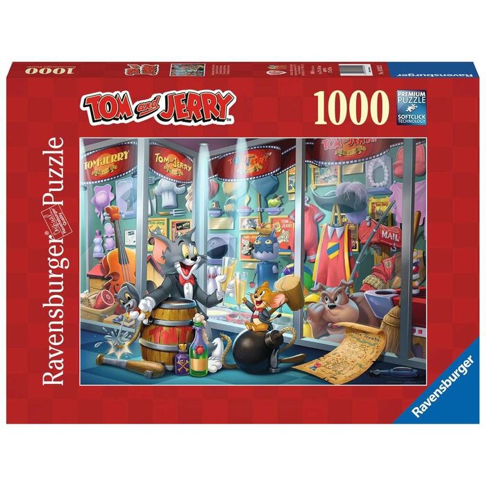 Ravensburger 1000 pcs - Tom & Jerry: Hall of Fame