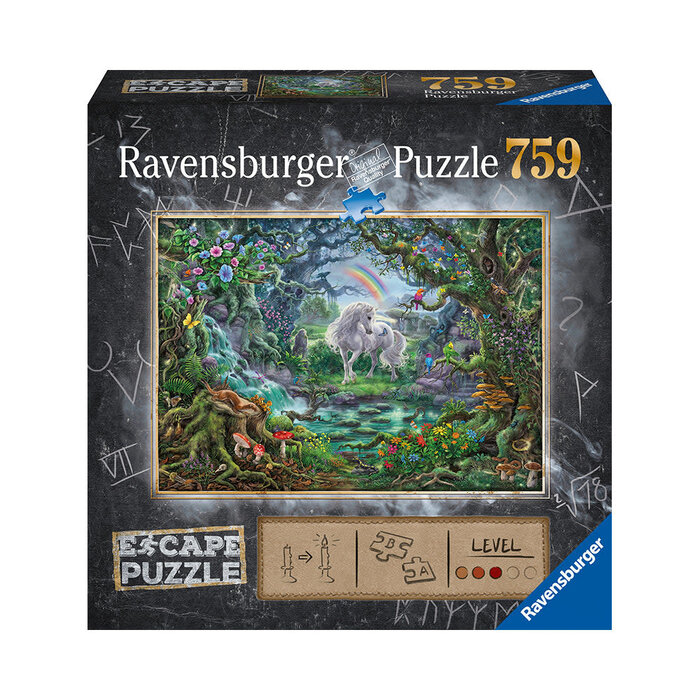Ravensburger 759 pcs - The Unicorn Escape Puzzle