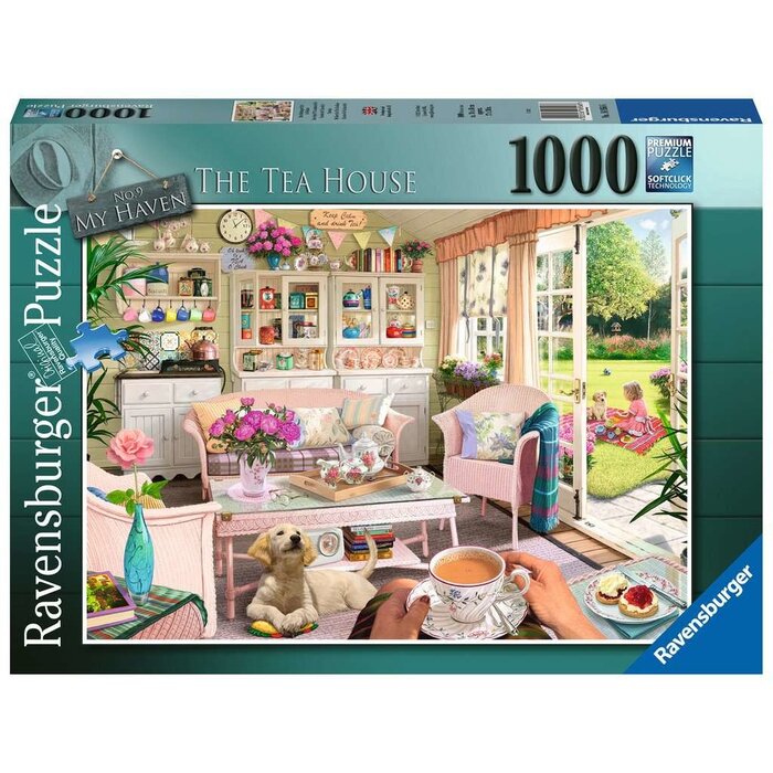 Ravensburger 1000 pcs - My Haven: The Tea House