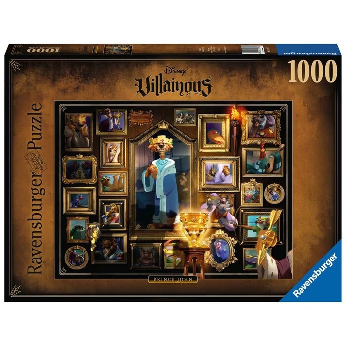 Ravensburger 1000 pcs - Disney Villainous: Prince John