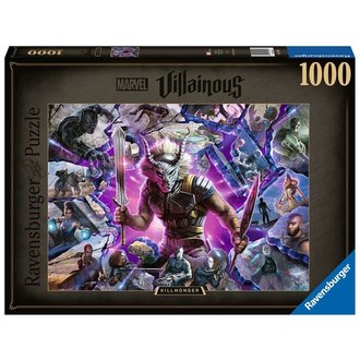 Ravensburger 1000 pcs - Marvel Villainous: Killmonger Ravensburger 1000 pcs - Marvel Villainous: Killmonger