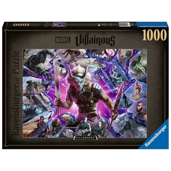 Ravensburger 1000 pcs - Marvel Villainous: Killmonger