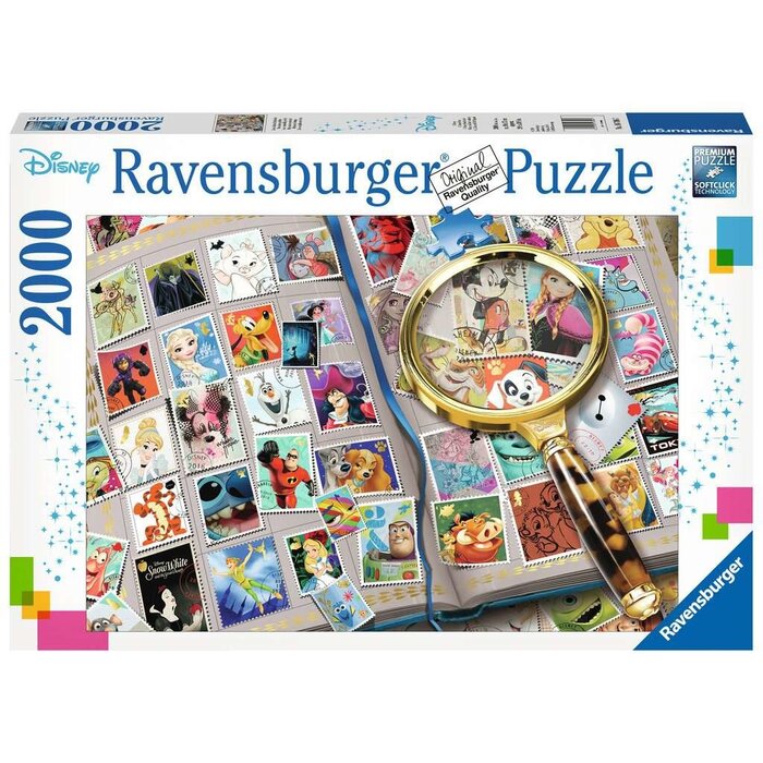 Ravensburger 2000 pcs - Disney Stamp Album: My Favourite Stamps