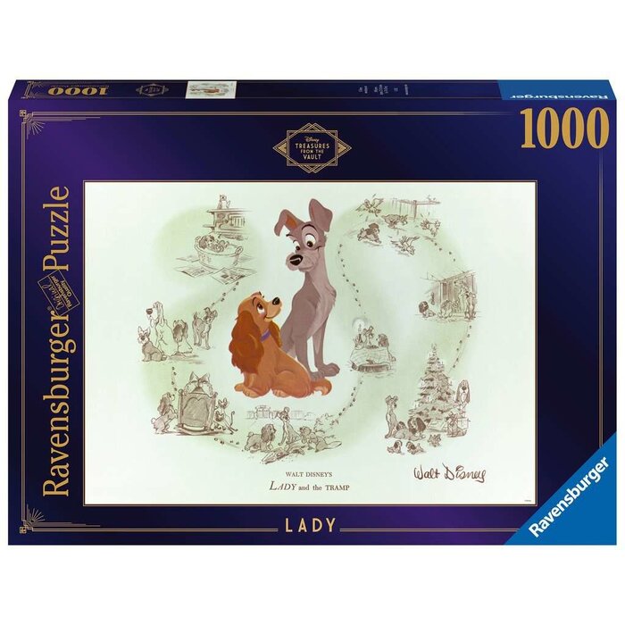 Ravensburger 1000 pcs - Disney Vault: Lady
