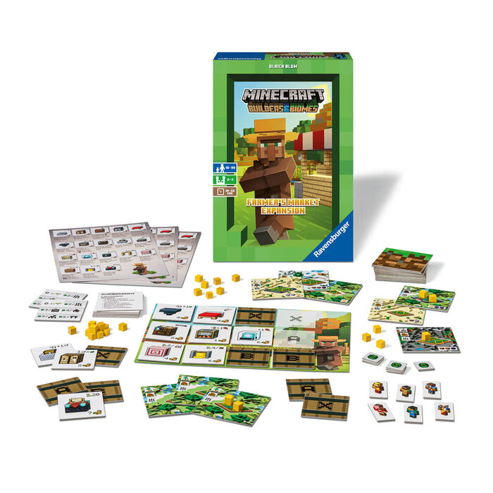 Ravensburger Minecraft: Builders & Biomes - Farmer's Market Expansion