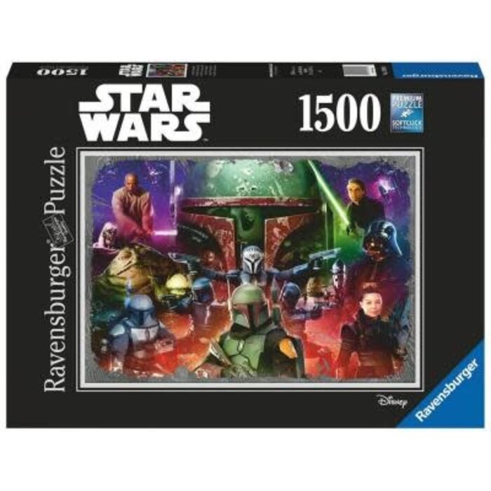 Ravensburger 1500 pcs - Star Wars: Boba Fett, Bounty Hunter