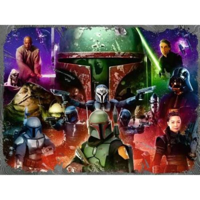 Ravensburger 1500 pcs - Star Wars: Boba Fett, Bounty Hunter