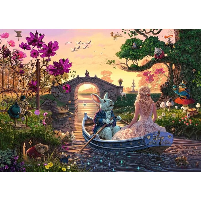Ravensburger 1000 pcs - Look & Find: Enchanted Lands