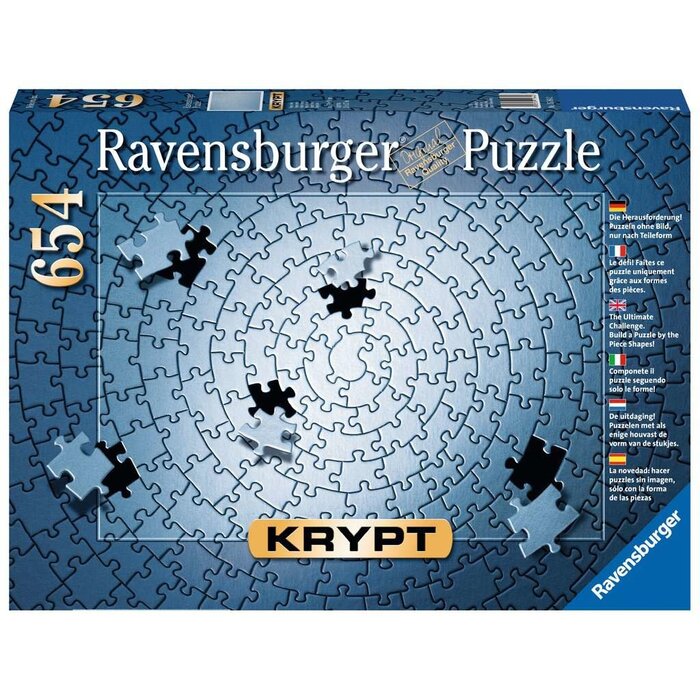 Ravensburger 654 pcs - Krypt Silver