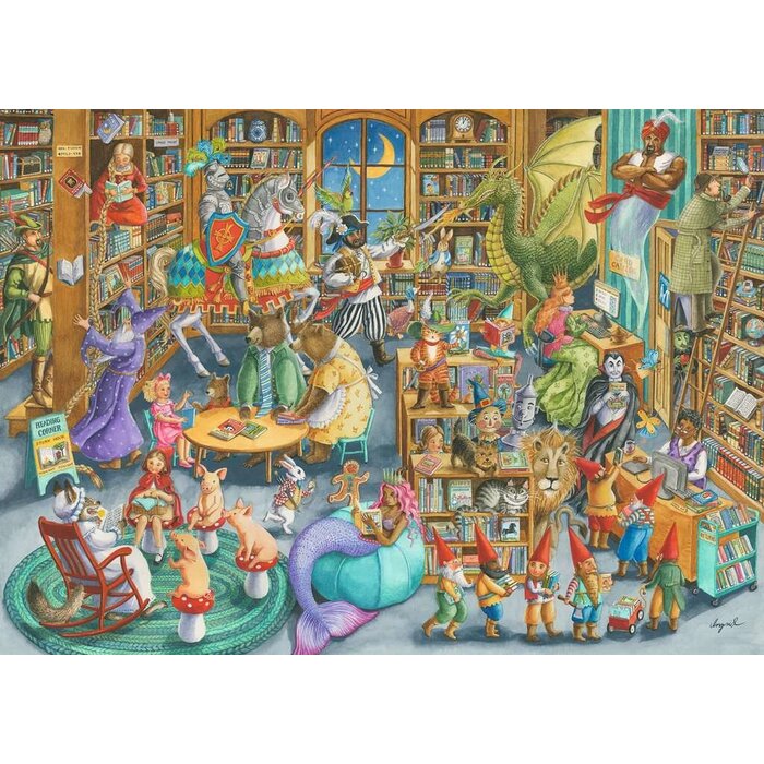 Ravensburger 1000 pcs - Midnight at the Library
