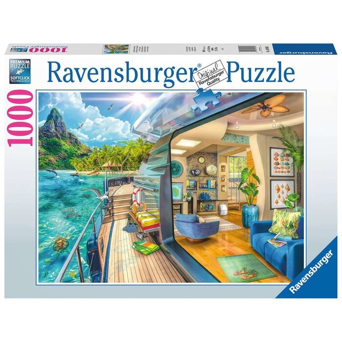 Ravensburger 1000 pcs - Tropical Island Charter