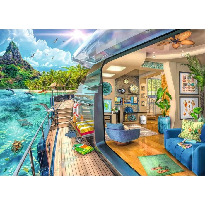 Ravensburger 1000 pcs - Tropical Island Charter