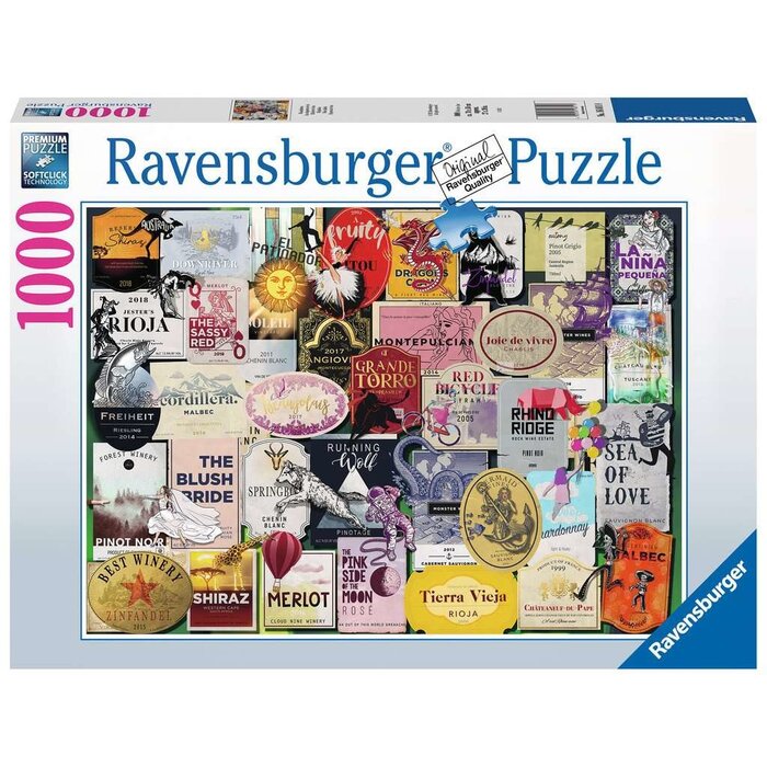 Ravensburger 1000 pcs - Wine Labels