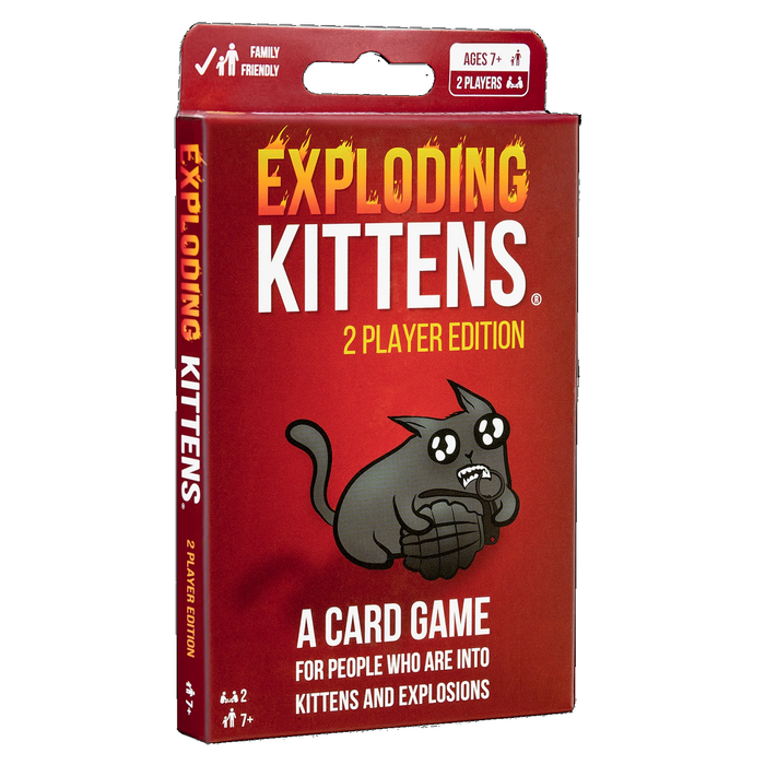 AdMagic Games Exploding Kittens: 2 Player Edition