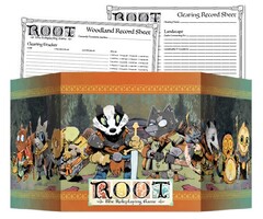 Magpie Games Root: The Tabletop Role Playing Game - GM Screen & Campaign Notepads