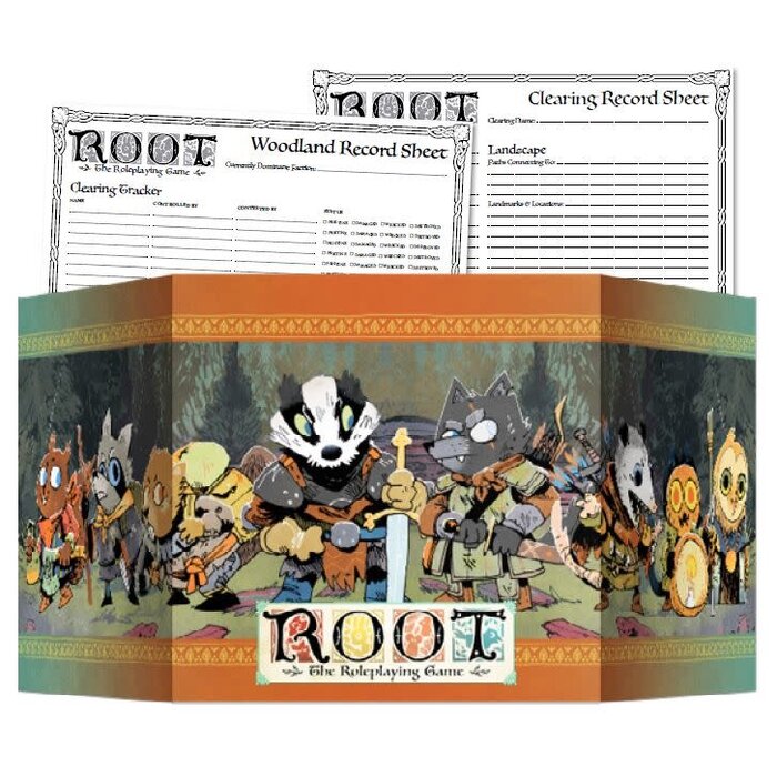 Magpie Games Root: The Tabletop Role Playing Game - GM Screen & Campaign Notepads
