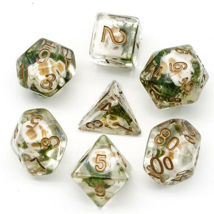 Foam Brain Games 7-Piece RPG Dice Set: Interior Design (Assorted Designs)