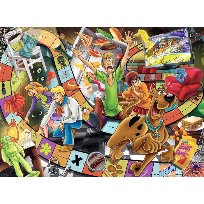 Ravensburger 200 pcs - Scooby-Doo! Haunted Game (XXL)