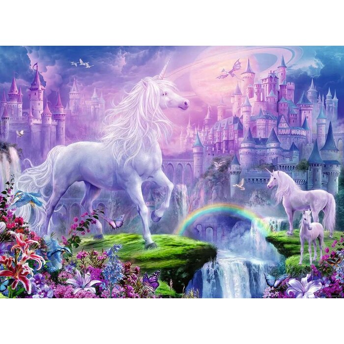 Ravensburger 100 pcs - Unicorn Kingdom (XXL)