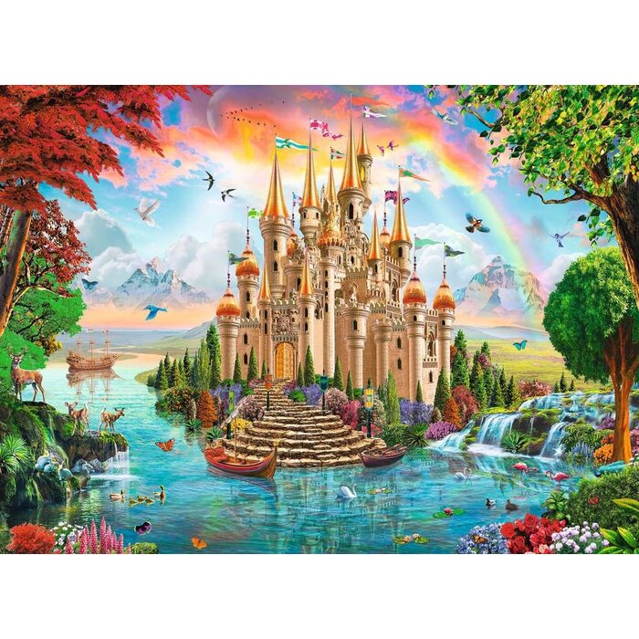Ravensburger 100 pcs - Rainbow Castle (XXL)