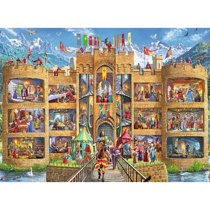 Ravensburger 150 pcs - Cutaway Castle (XXL)