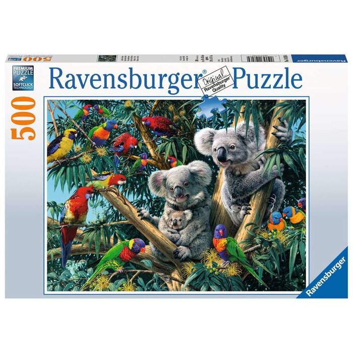 Ravensburger 500 pcs - Koalas in a Tree