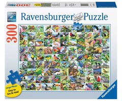 Ravensburger 300 pcs - 99 Delightful Birds (Large Piece Format)