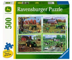 Ravensburger 500 pcs - John Deere Classic (Large Piece Format)