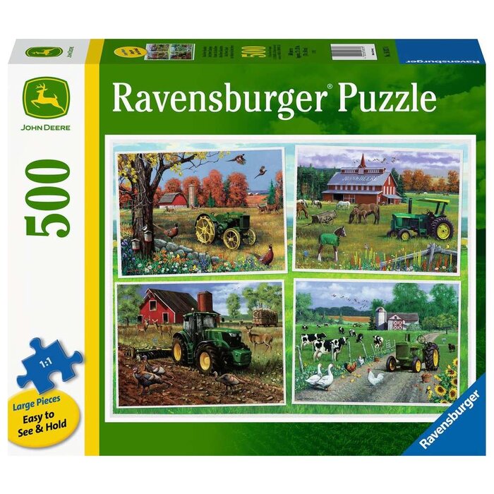 Ravensburger 500 pcs - John Deere Classic (Large Piece Format)
