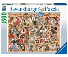 Ravensburger 1500 pcs - Love Through the Ages
