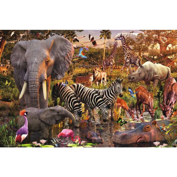 Ravensburger 3000 pcs - African Animals