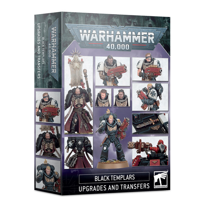 Games Workshop Warhammer 40K: Space Marines (Black Templars) - Upgrades And Transfers
