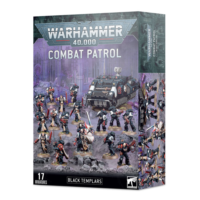 Games Workshop Warhammer 40K: Space Marines (Black Templars) - Combat Patrol