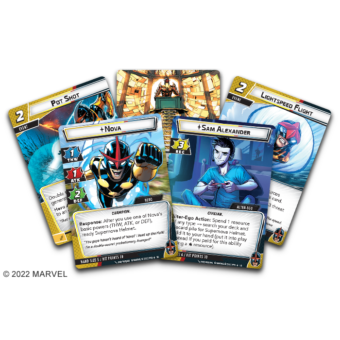 Fantasy Flight Games Marvel Champions: Nova Hero Pack