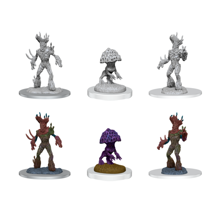 Wizkids/NECA LLC Nolzur's Marvelous Miniatures: Myconid Sovereign & Sprouts