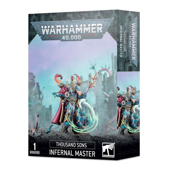 Games Workshop Warhammer 40K: Chaos Space Marines (Thousand Sons) -  Infernal Master