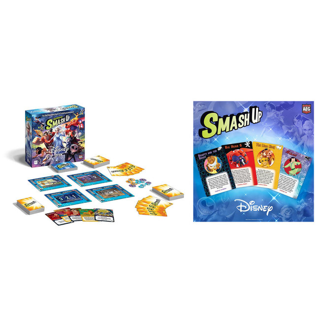 Smash Up Disney Edition Review, What's up with this new Disney Smash Up box  and how does it work with the rest of the series?